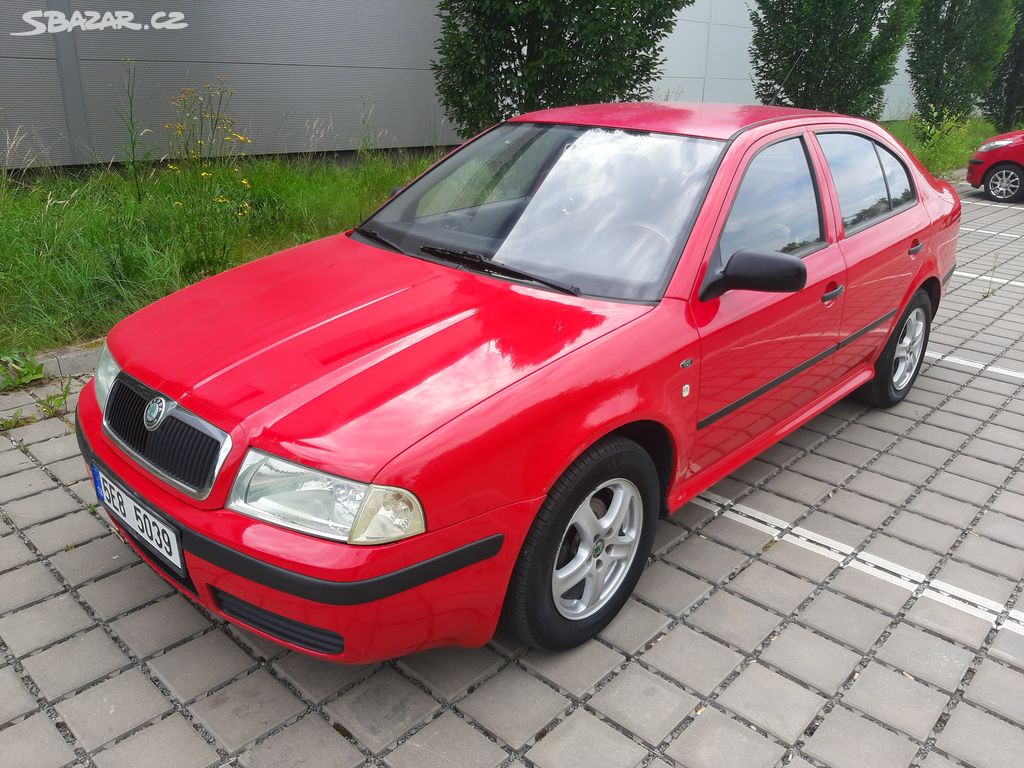 Škoda Octavia 1.6i 75kW,2002,NOVÁ STK,MOTOR PO GO