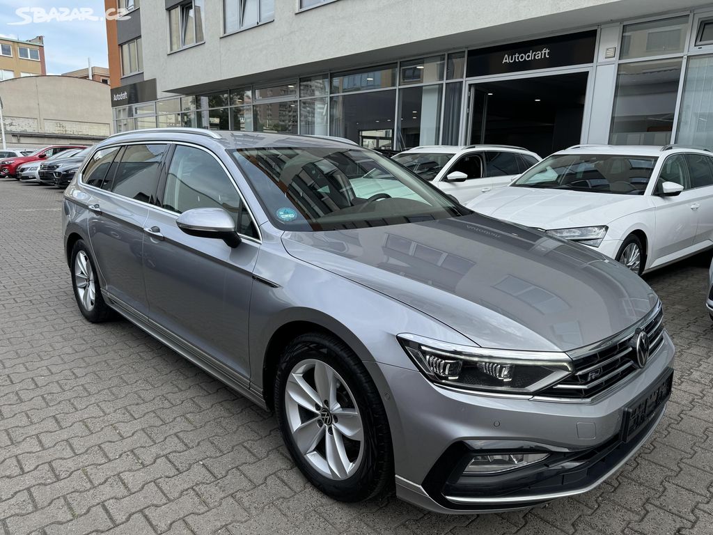 VW Passat B8 2.0 TDI 147kW DSG R-Line Tažné ACC