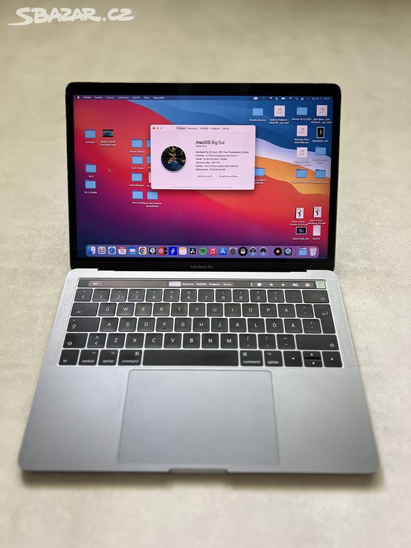 MacBook Pro 13, 16GB RAM, 1TB SSD, 3,5GHz i7, 2017