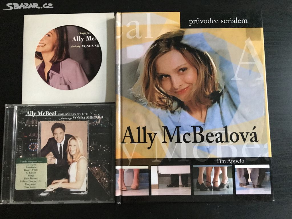 CD + kniha Ally McBeal.