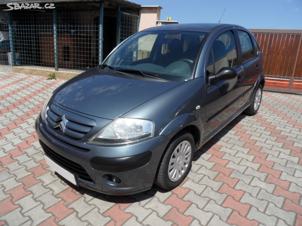 Citroen C3 1.1,zak. v ČR,1.maj. naj.102000km