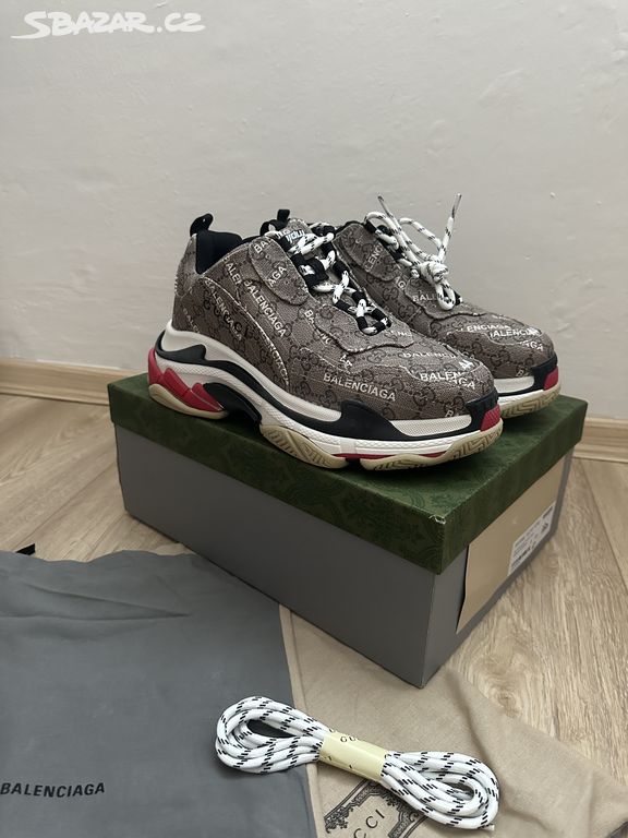 Balenciaga x Gucci Triple S vel. 44