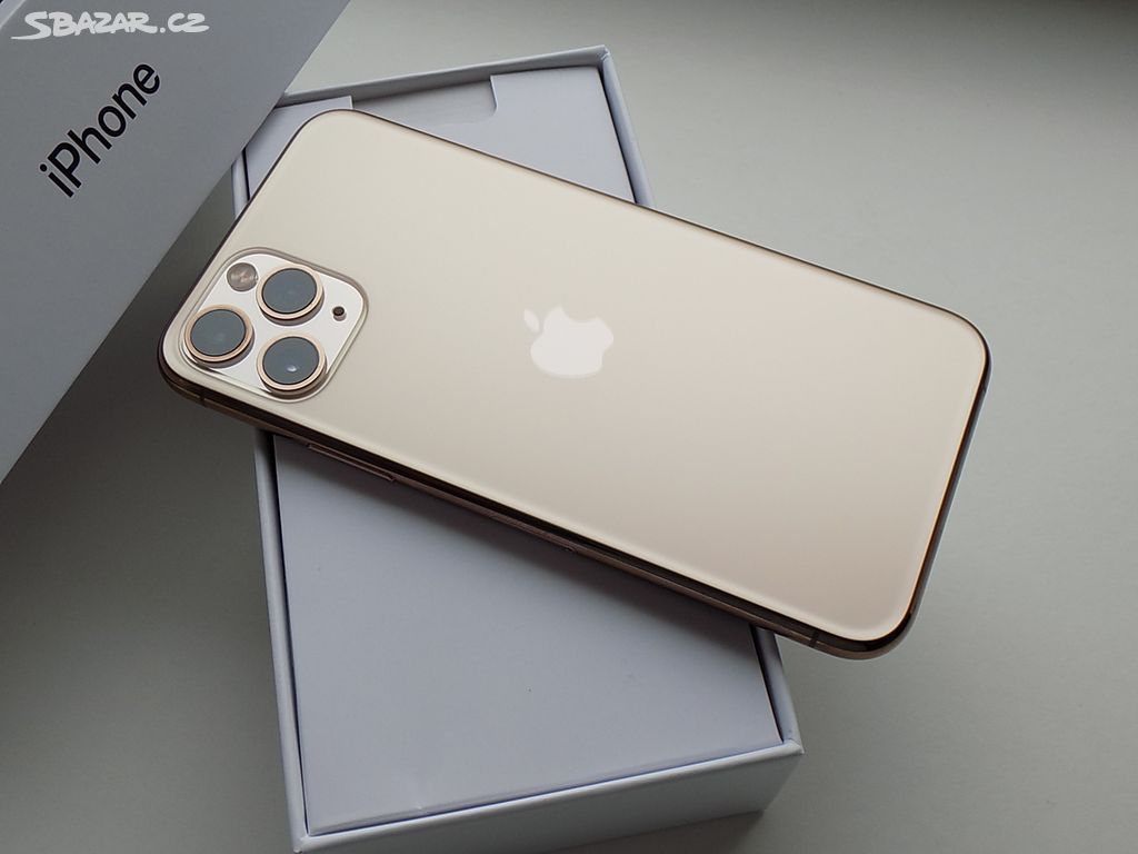 APPLE iPhone 11 Pro 64GB Gold - ZÁRUKA - 100% BAT.