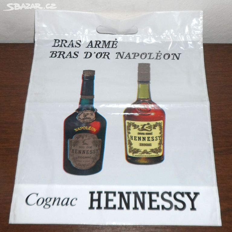 Originál igelitová TAŠKA, zn. Cognac Hennessy