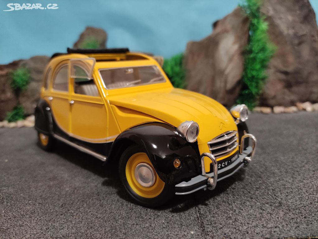 prodám model 1:18 citroen 2cv