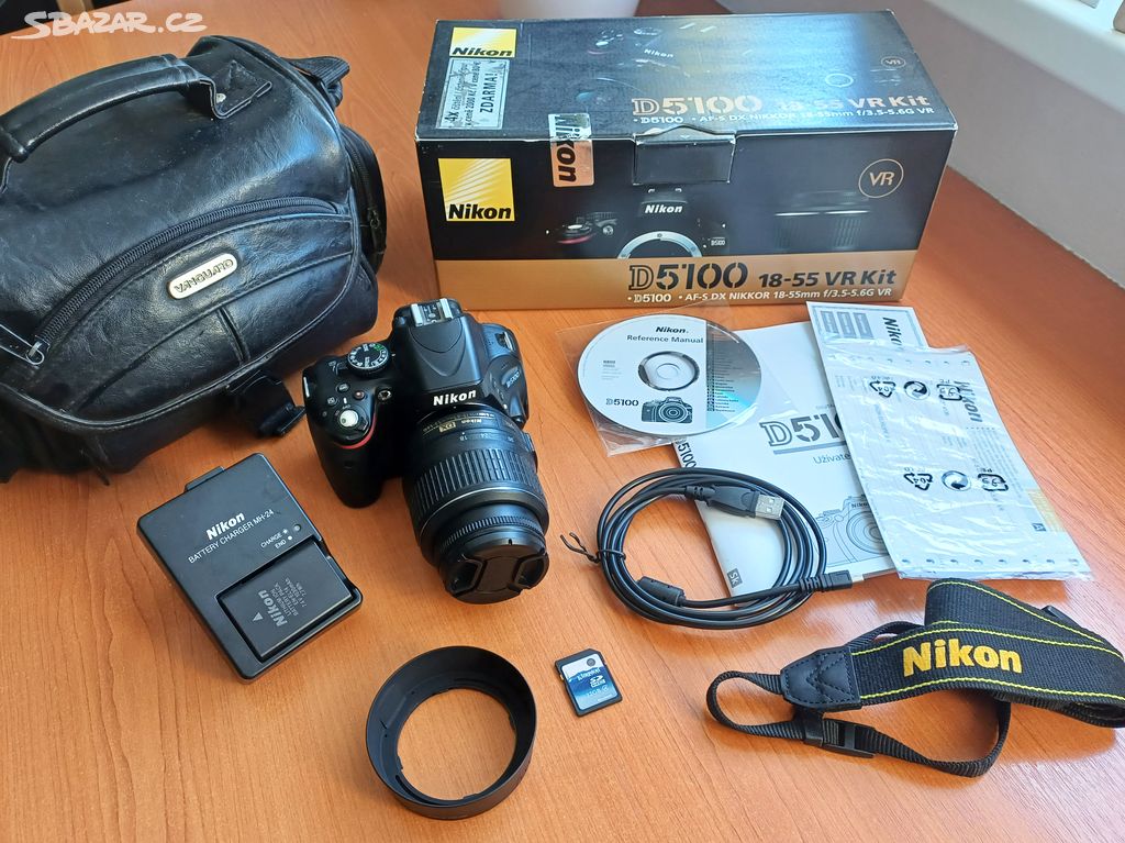 Nikon d5100 + 18-55m f/3.5-5.6G VR Nikkor