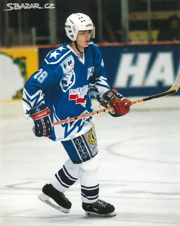 Špaček Jaroslav - HC Plzeň 1994/95 - lední hokej