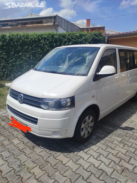 VW Caravelle T5 ,2013, 8 míst,long , odpočet DPH