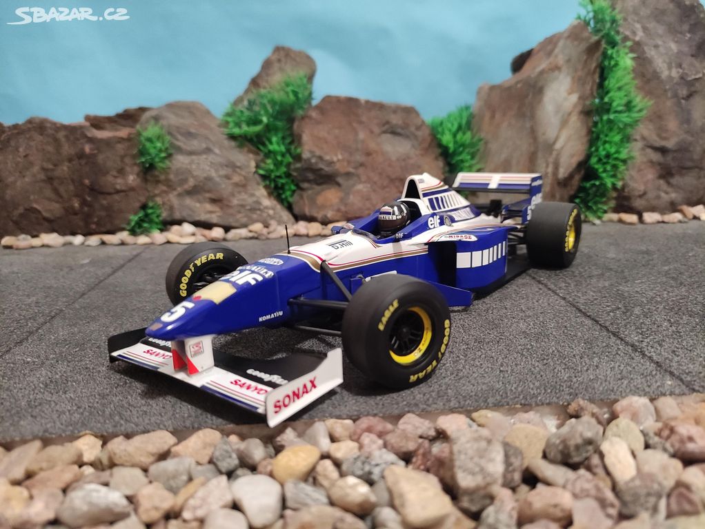 prodám model 1:18 williams FW18 1996 HILL