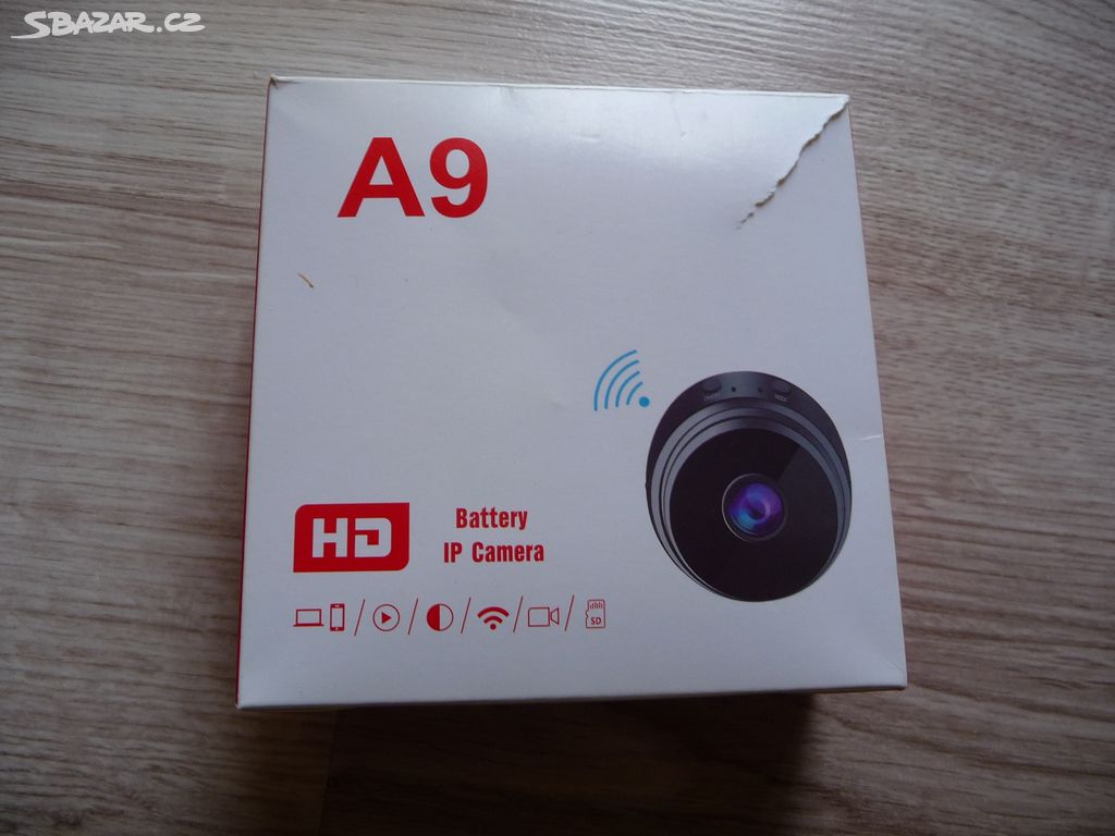 Mini Wi-Fi monitorovací kamera A9