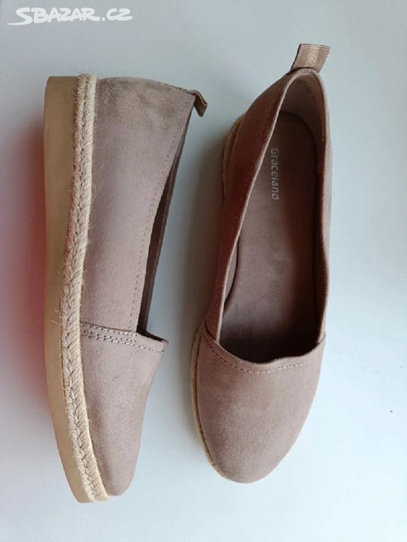 Dámské letní espadrilky, vel. 38 - nové!