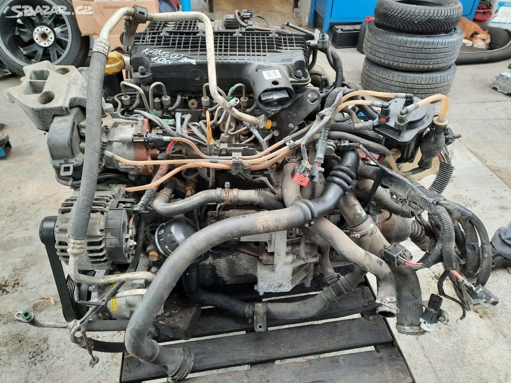 Motor 1,5 DCI 62kW K9K718 na Renault Megane, Sceni