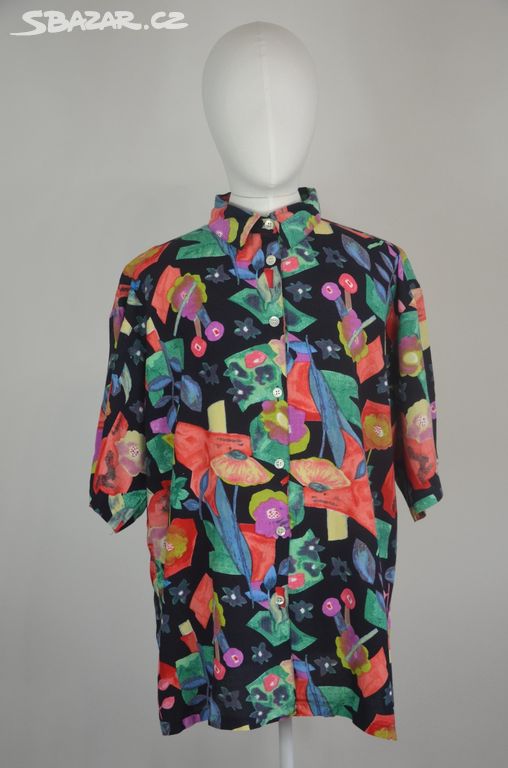 Original Vintage 90'pánská oversized košile vel. L