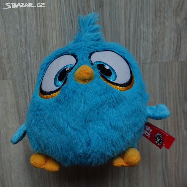 Plyšák - Angry Birds modrý pták