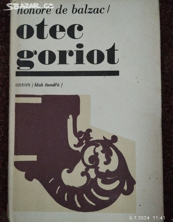 Otec Goriot Honoré de balzac