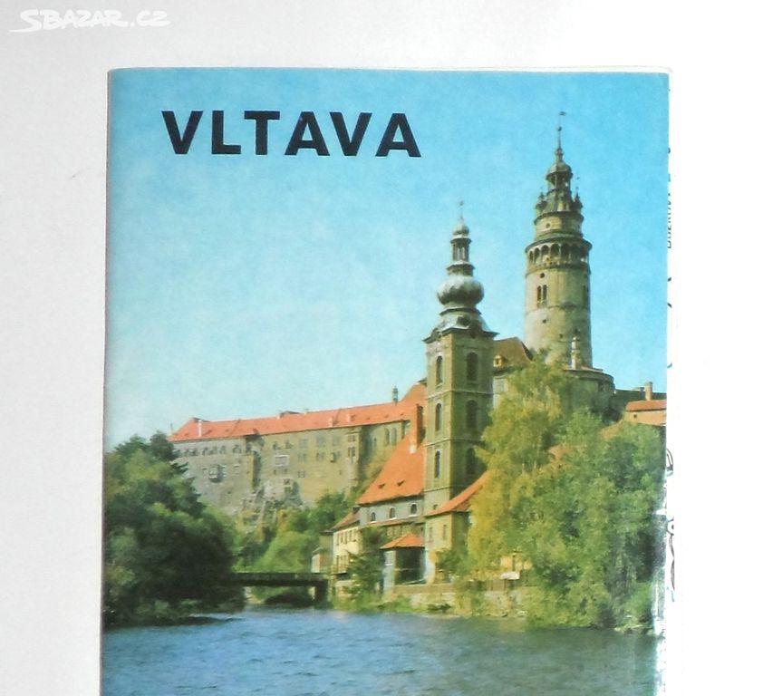 Reklamní cestovatelský LETÁK, Vltava, 1980