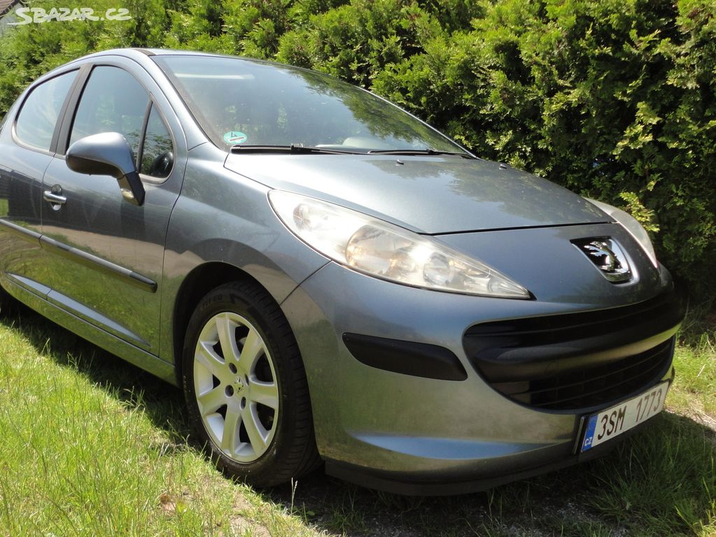 Peugeot 207 1.6 HDI 80kw rok 2007 STK 5/2025 Euro4