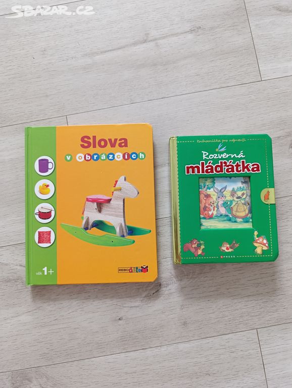 dětské knihy pro nejmenší - cena za obě