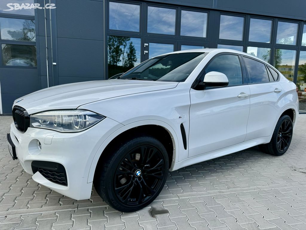 BMW X6 M 30d tažné z. nezávislé top. původ ČR DPH