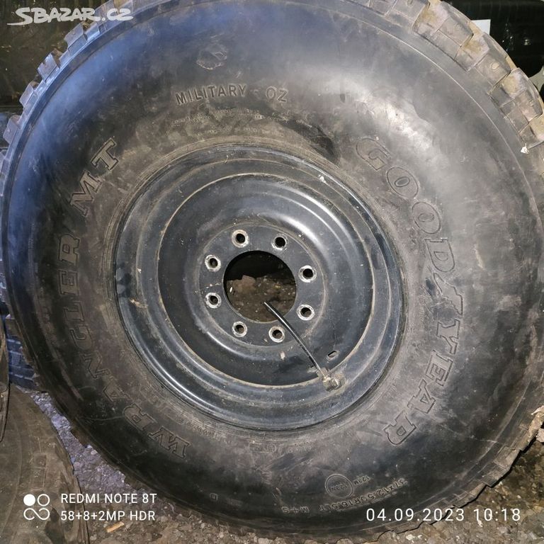 16,5" kola 8x165,1 HUMMER H1, H2 (DODGE, FORD)