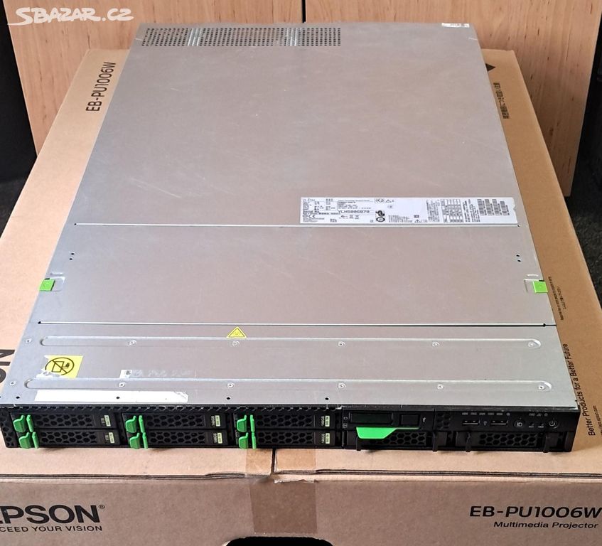 Fujitsu RX200 S8 / 2x2630L v2 / 128GB RAM / 6x300G