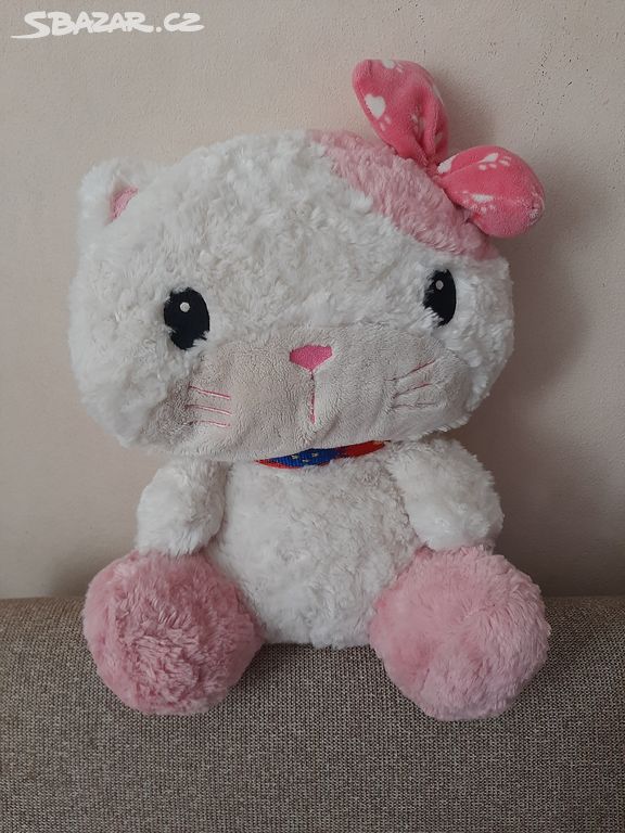 plyšák kočka, kočička Hello Kitty, velká 35 cm