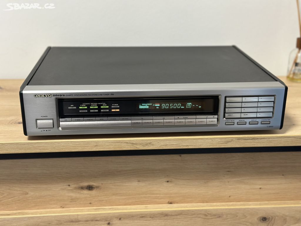 ONKYO INTEGRA T-4850 KVALITNÍ STEREO TUNER 2 !!