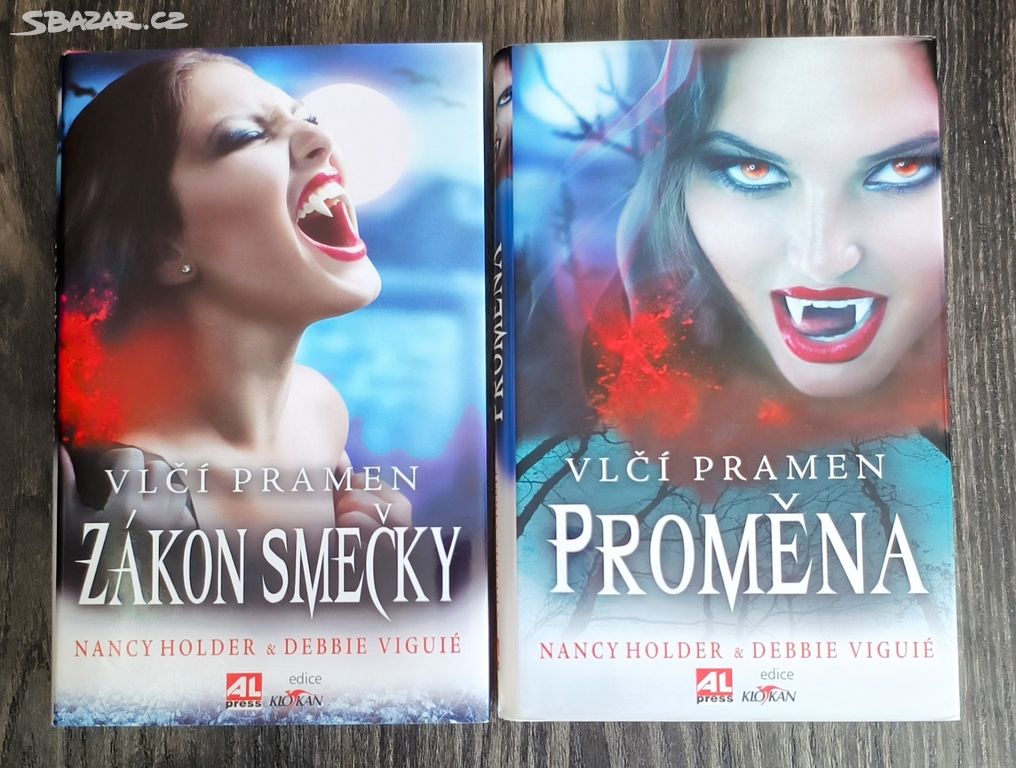 Vlčí pramen - Zákon smečky a Proměna - dvě knihy