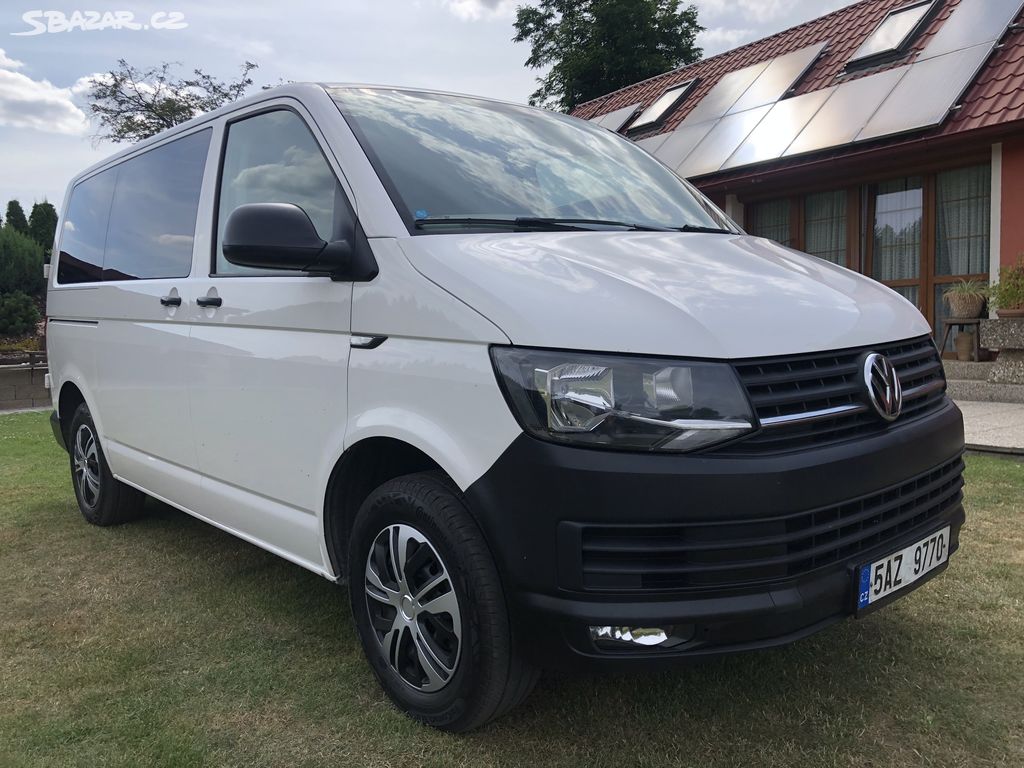 VW Transporter T6 2.0TDI ,9míst,rv2017,Tažné,kamer