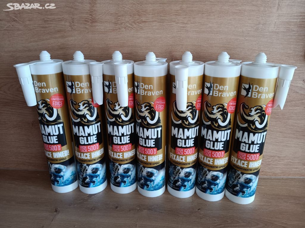 7 x Mamut GLUE High tack 290ml bílý