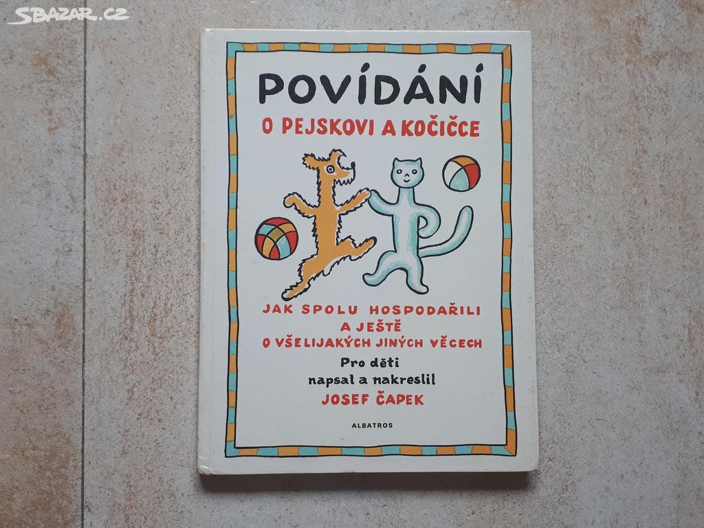 Dětská knížka Povídaní o pejskovi a kočičce