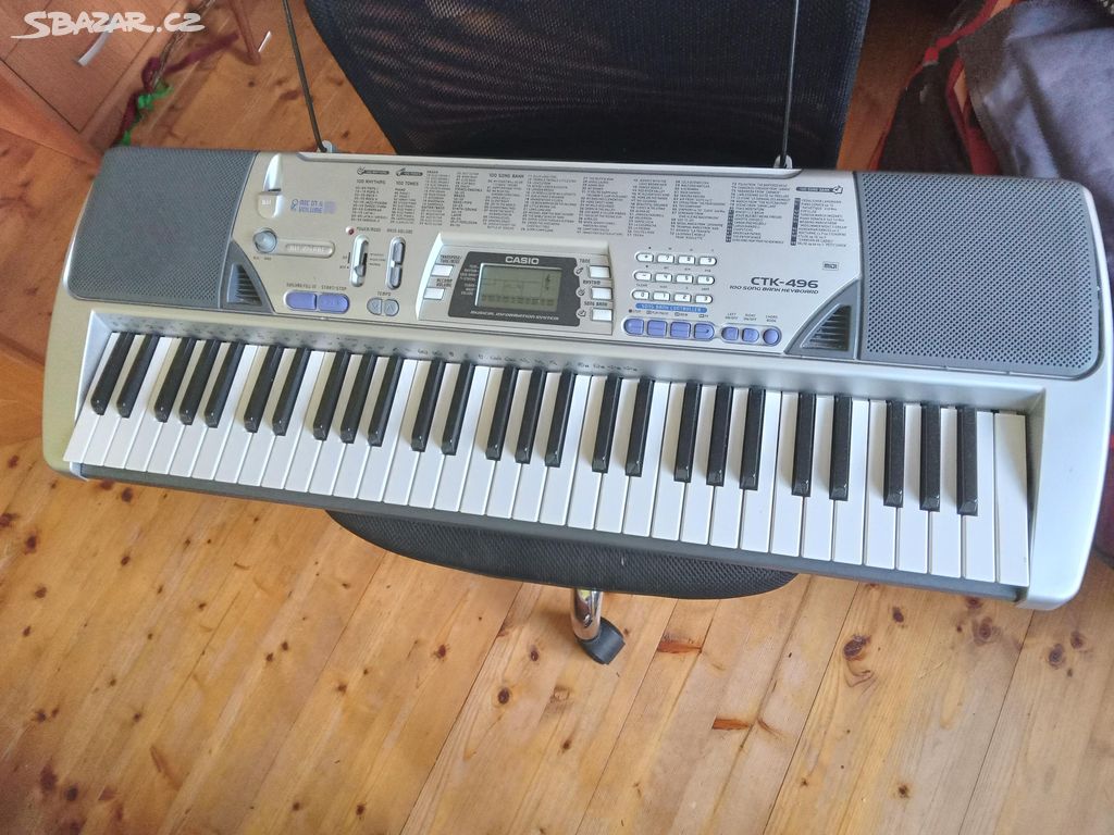 Klávesy Casio CTK 496