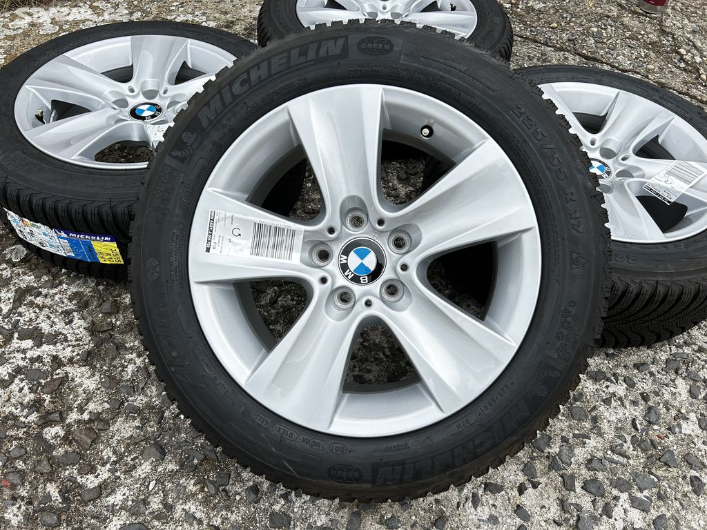 BMW 5 , F10, 5x120 r17, 225/55/17 Michelin zimní