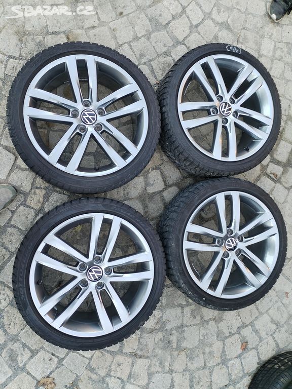 al. disky 5x112 R18 orig. VW GOLF R-line SALVADOR