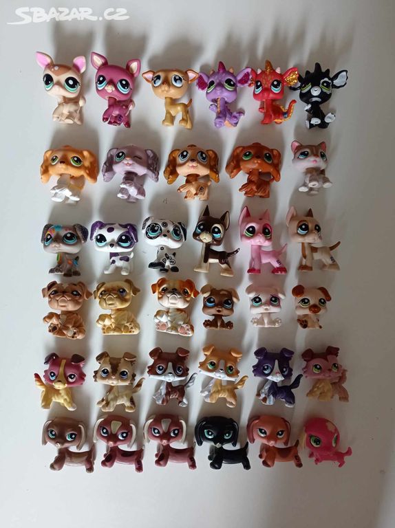 Pejsci a jiné sběratelské lps littlest petshop