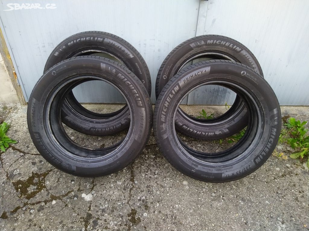 4 letní pneu 235/55/17 103Y Michelin Primacy 4