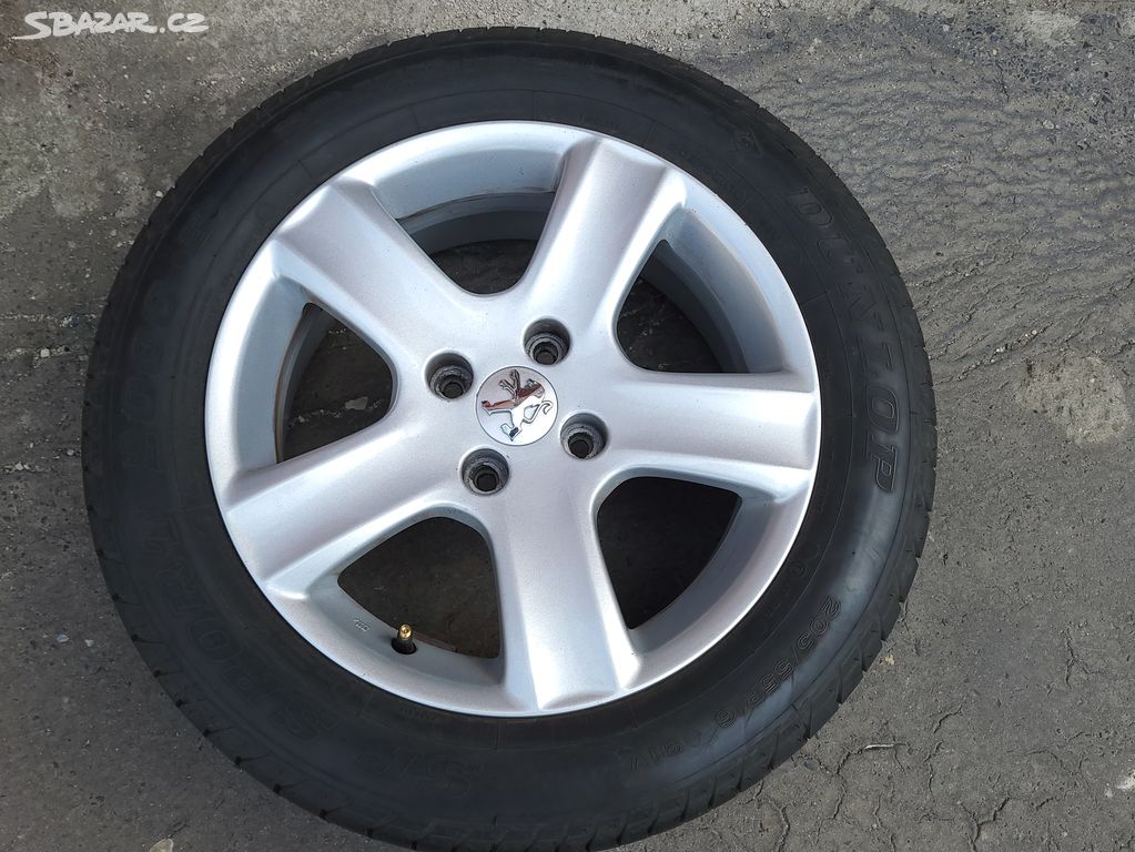 NOVÁ orig. ALU rezerva 16" 4x108 Peugeot 307