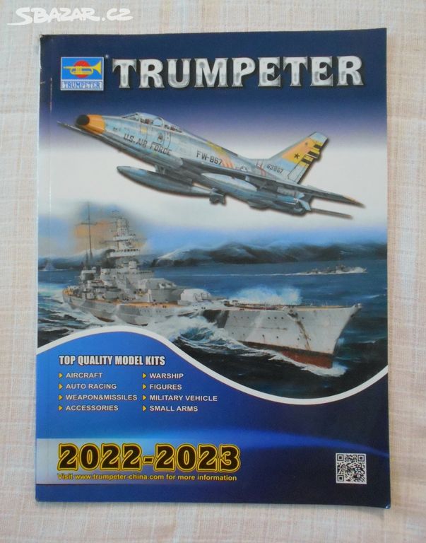 Trumpeter catalogue 2022-2023 - plastikové modely