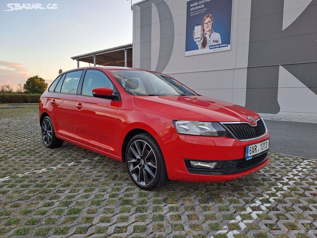 Škoda Rapid, 1.0TSI 70KW 2.MAJ,VELMI PĚKNÉ