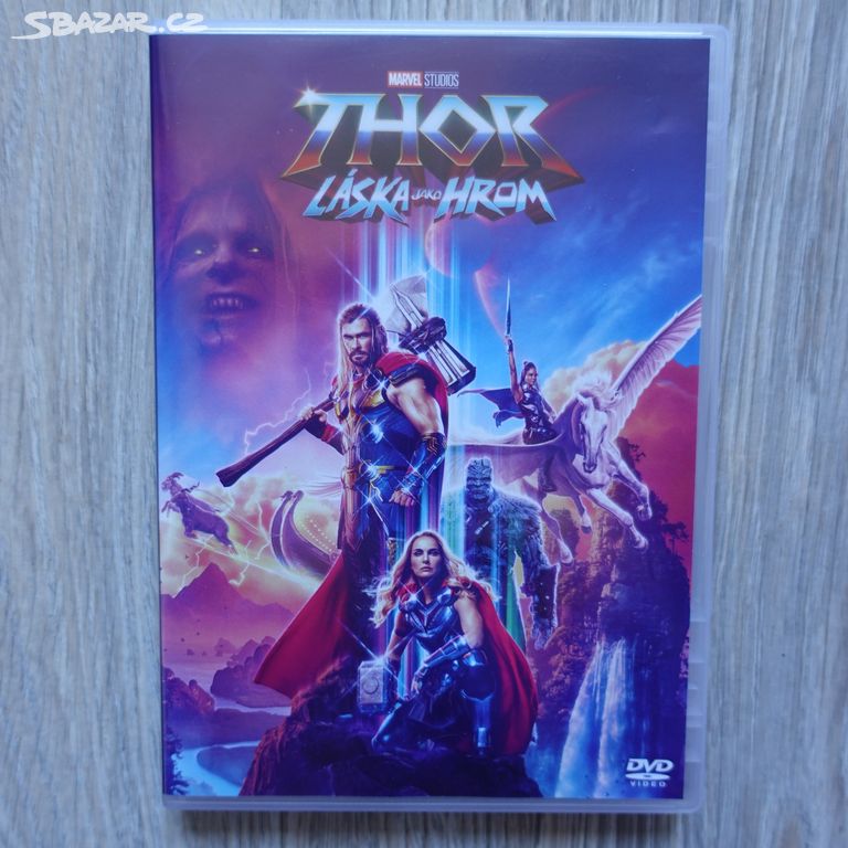 DVD film THOR - Láska jako hrom - prázdná krabička