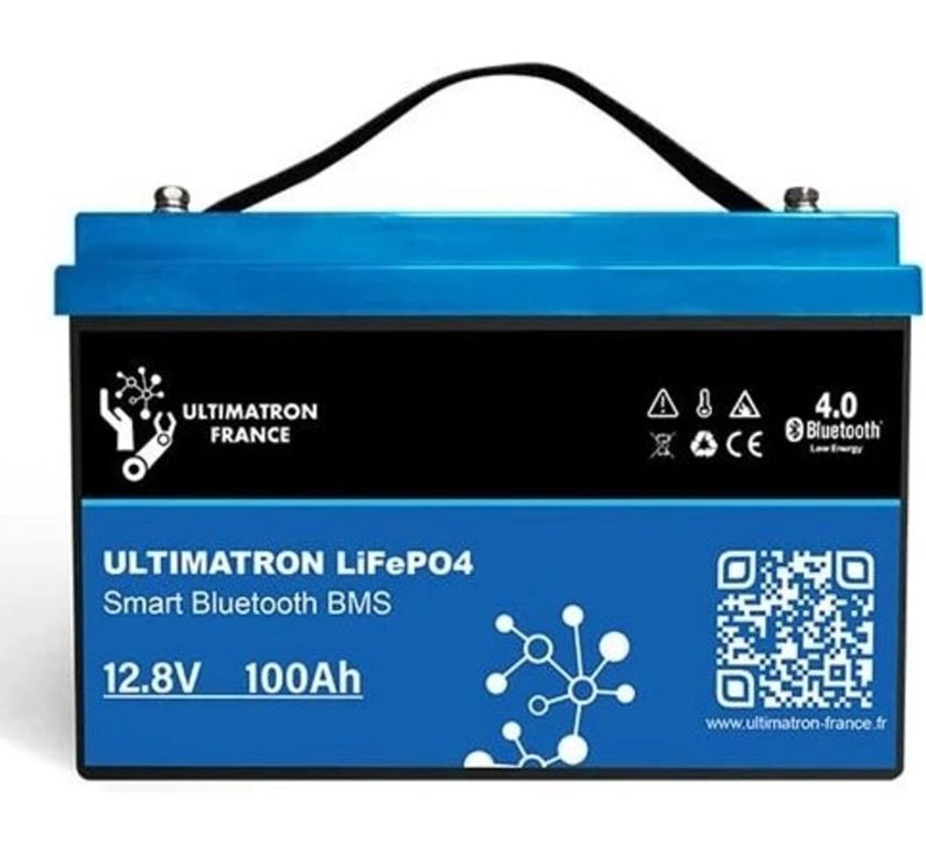 lifepo baterie Ultimatron SMART BMS 12,8V, 100Ah