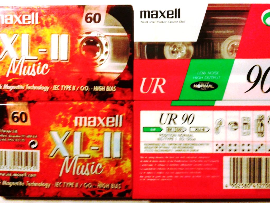 Audiokazety maxell