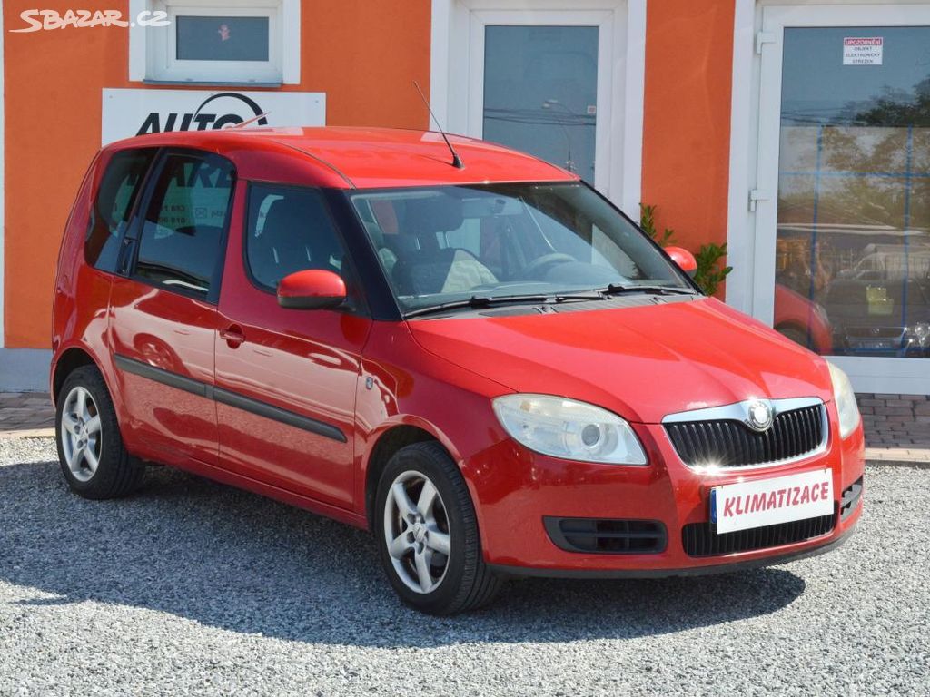 Škoda Roomster, 1.4i 16V 63kW / ČR / TAŽNÉ