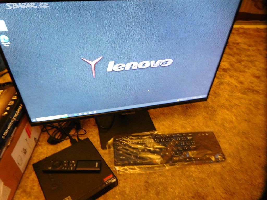 Mini Poč Lenovo ThinkCentre M93+ bezdr kláv+Lcd 27