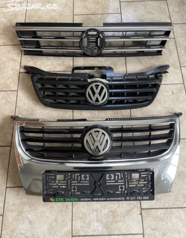 Přední masky VW Tiguan, Touran, Caddy