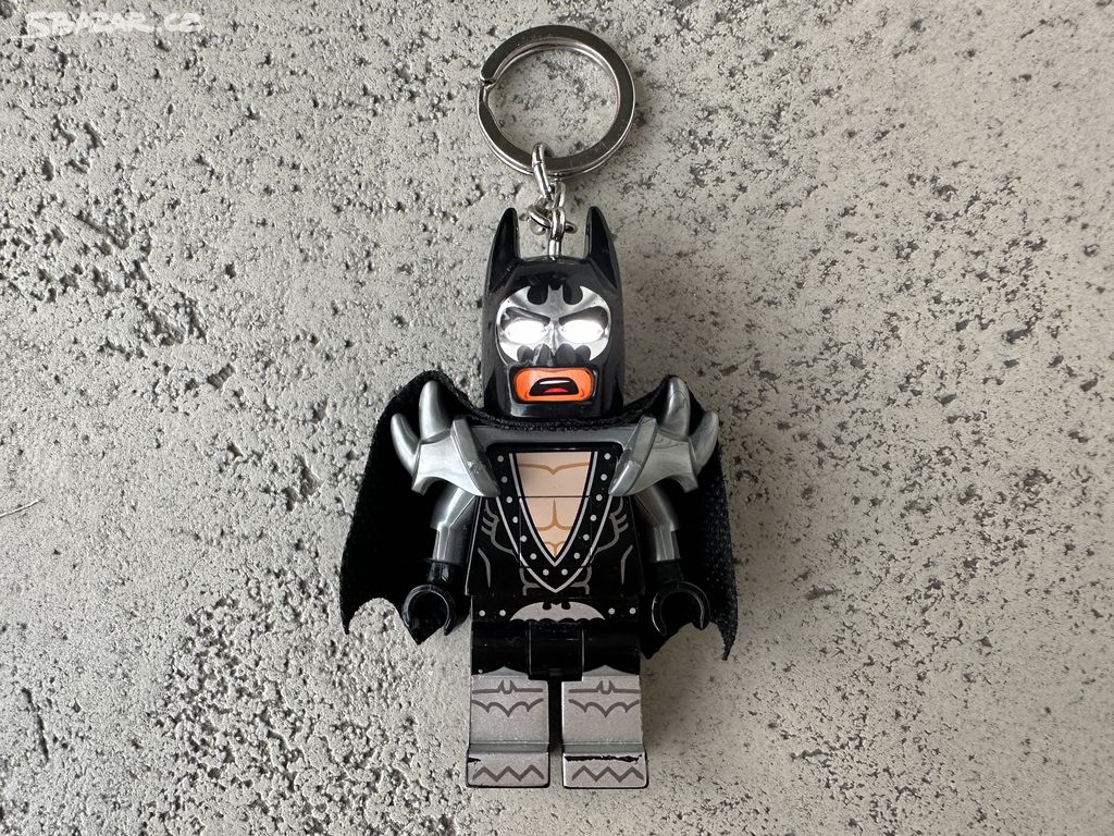 LEGO svítící klíčenka - Batman Movie Glam Roker