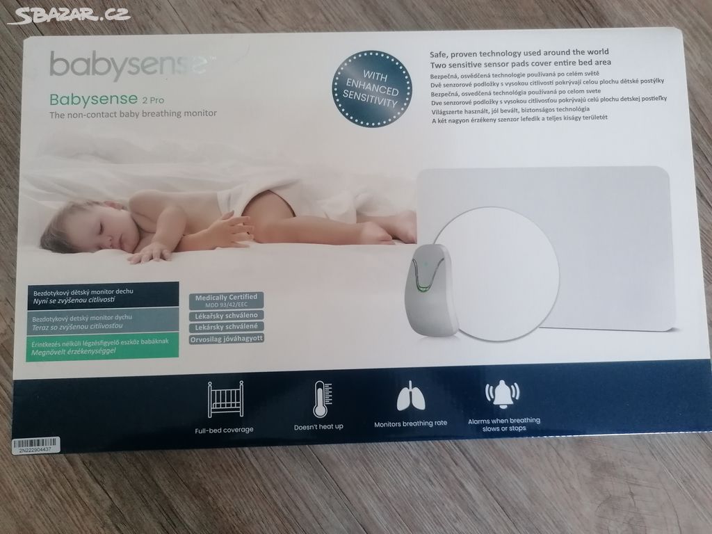 Monitor dechu Babysense 2 pro