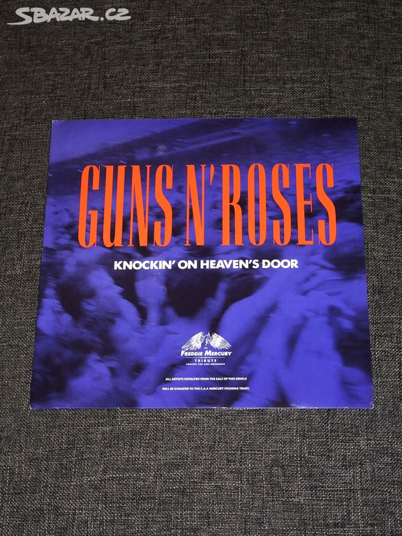 12"singl Guns N' Roses - Knockin' On Heaven's Door