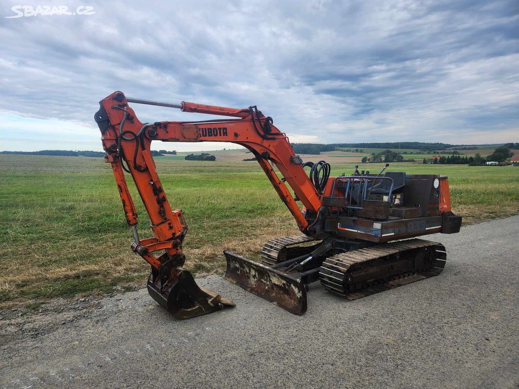 MINIBAGR KUBOTA KH033 3300kg+TELESKOPICKÉ RAMENO