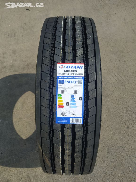 225/75 r17,5 Vodící Otaní 225/75 r17,5